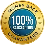 Satisfaction guarantee badge